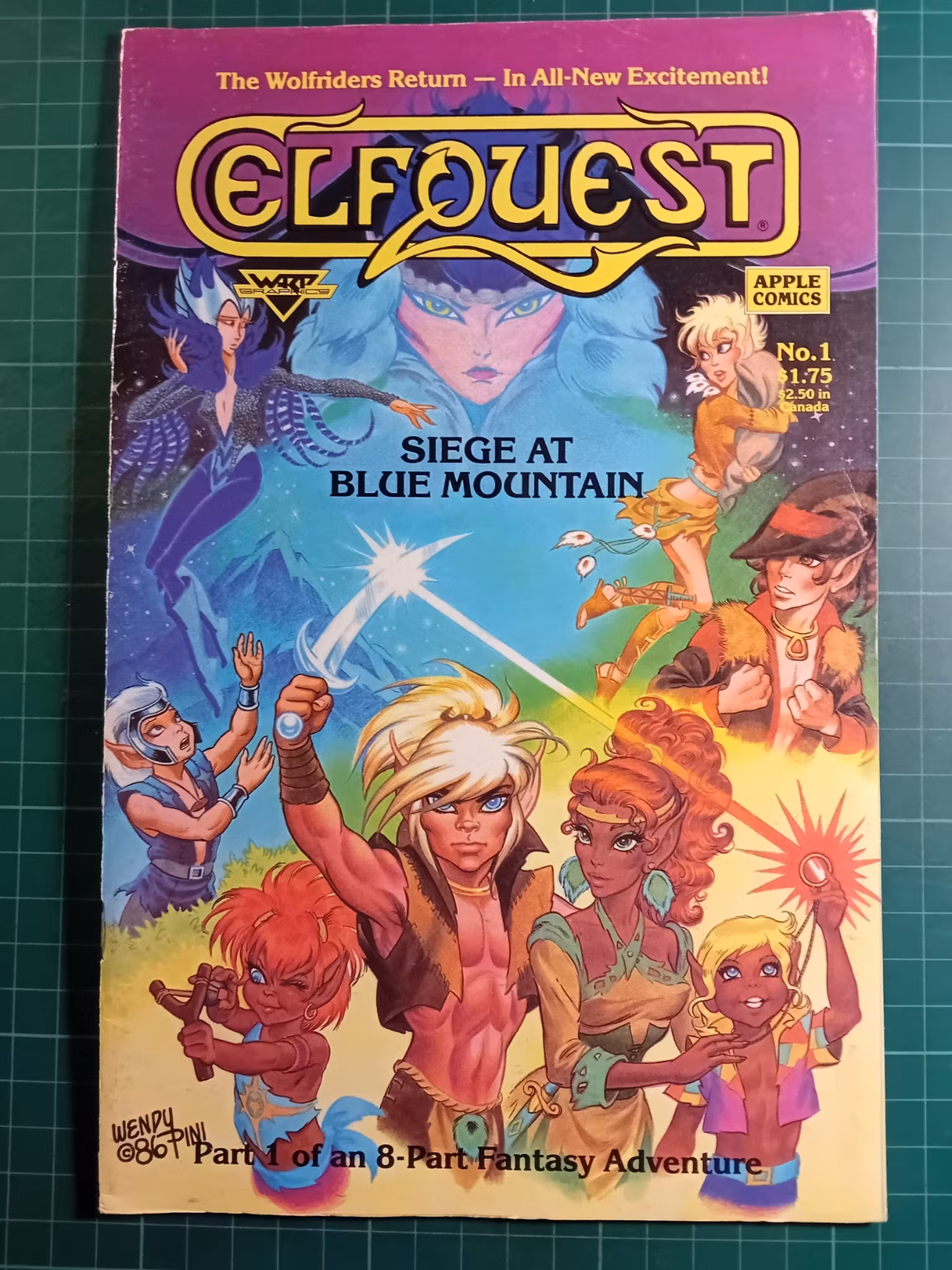 Elfquest Siege at blue mountain #1 av 8