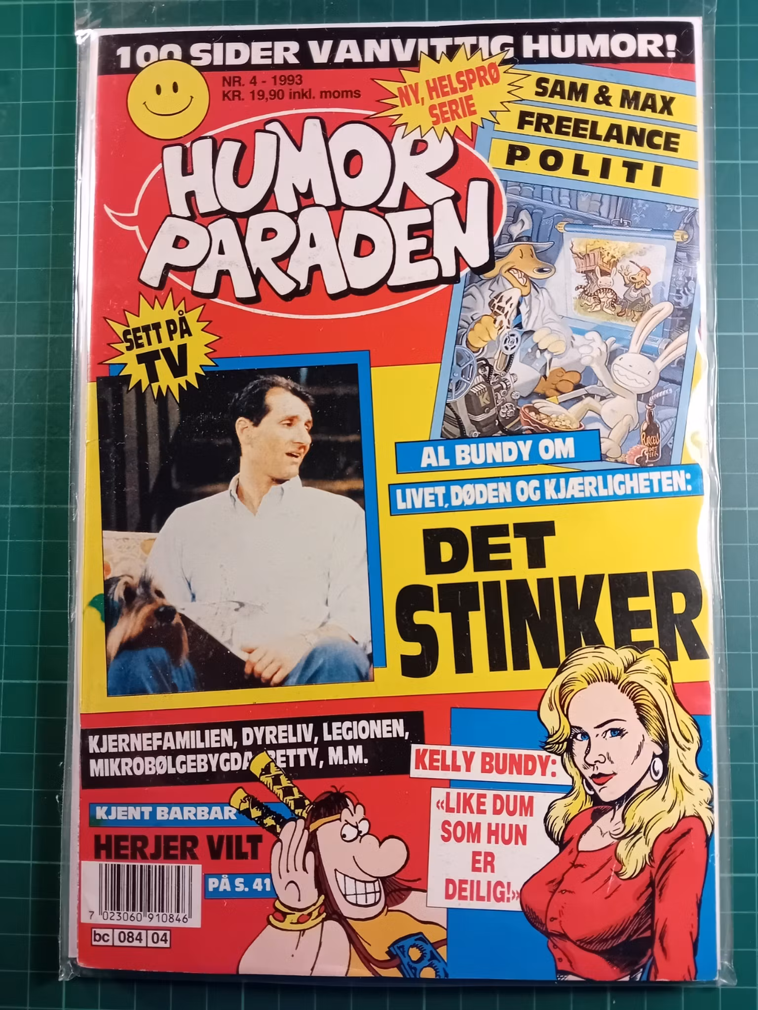 Humorparaden 1993 - 04 med plastlomme og bakark