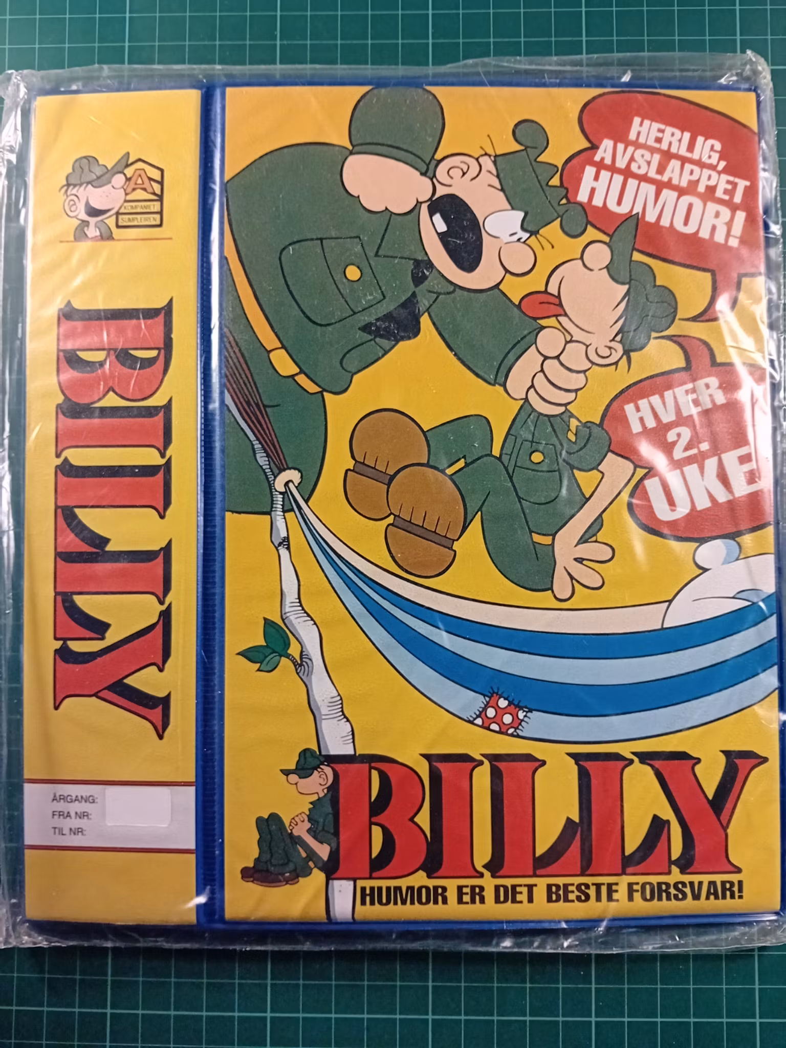 Samlerperm Billy forseglet m/klips