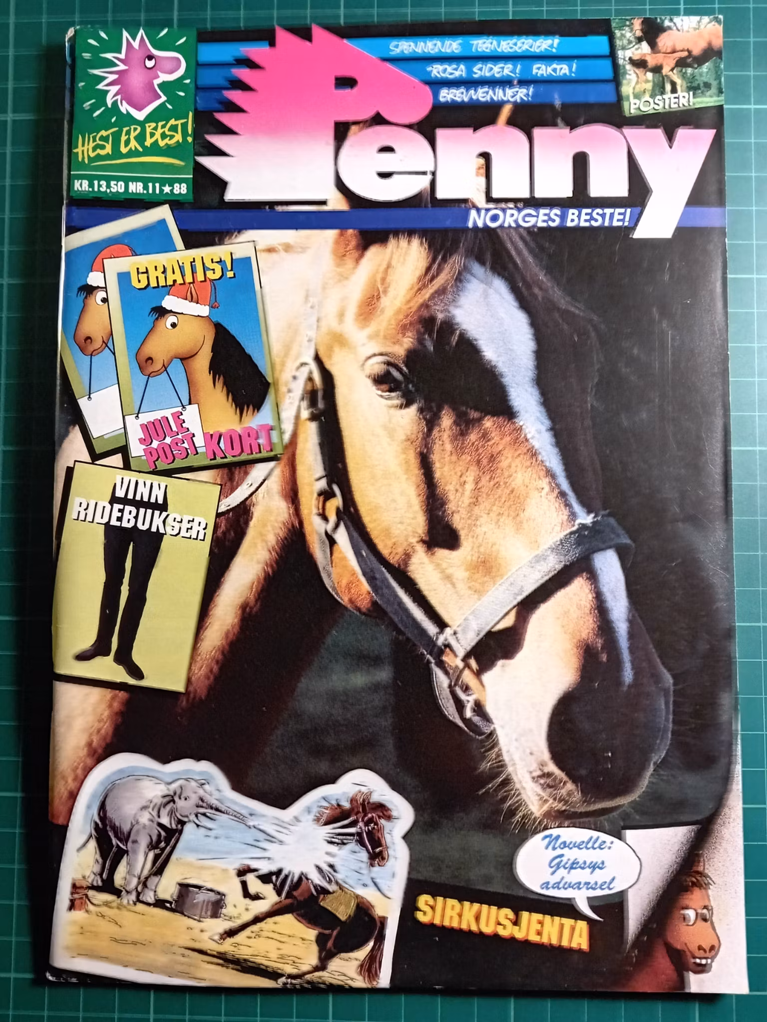 Penny 1988 - 11 m/julekort