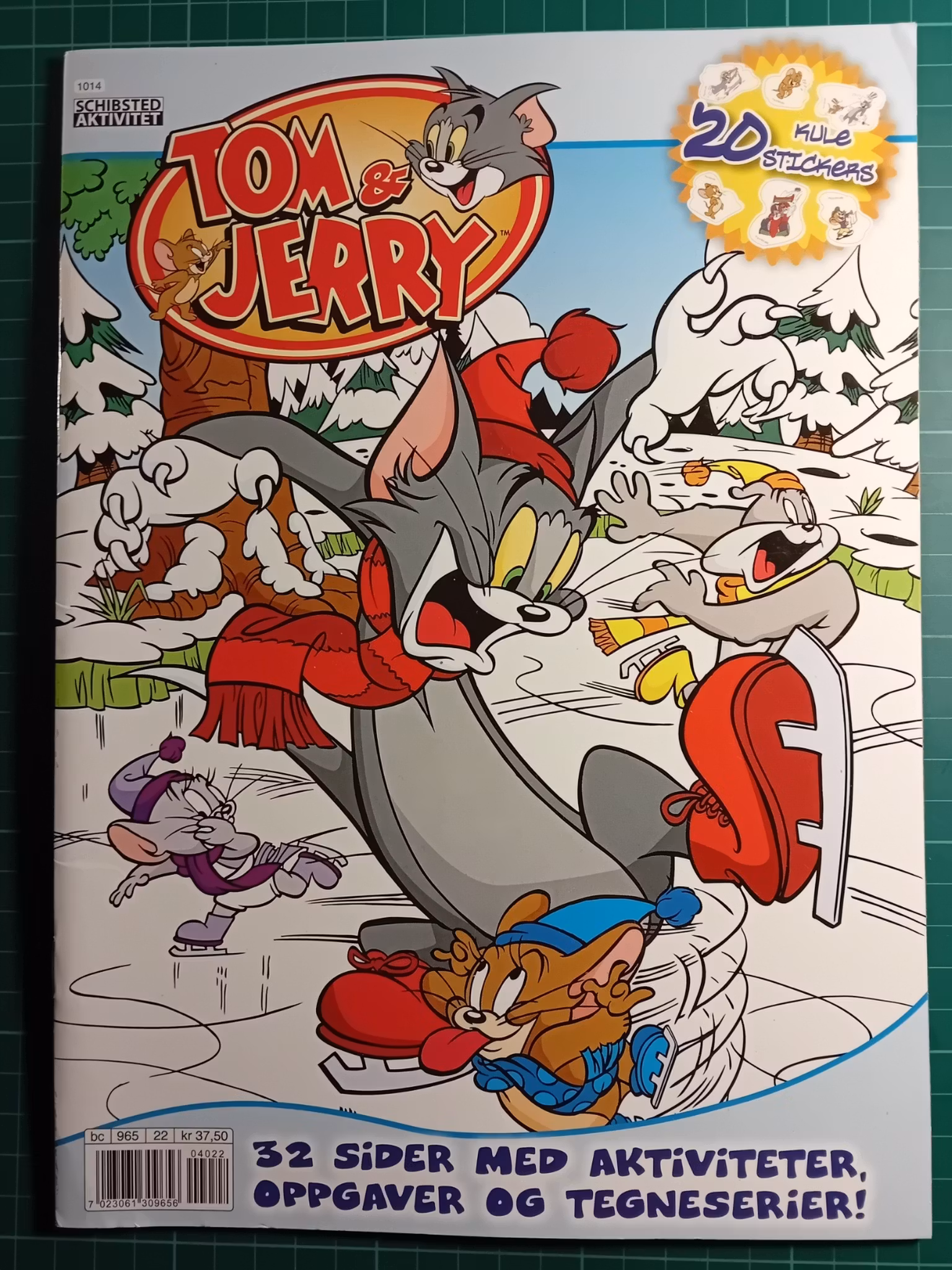 Tom og Jerry aktivitetshefte 2010