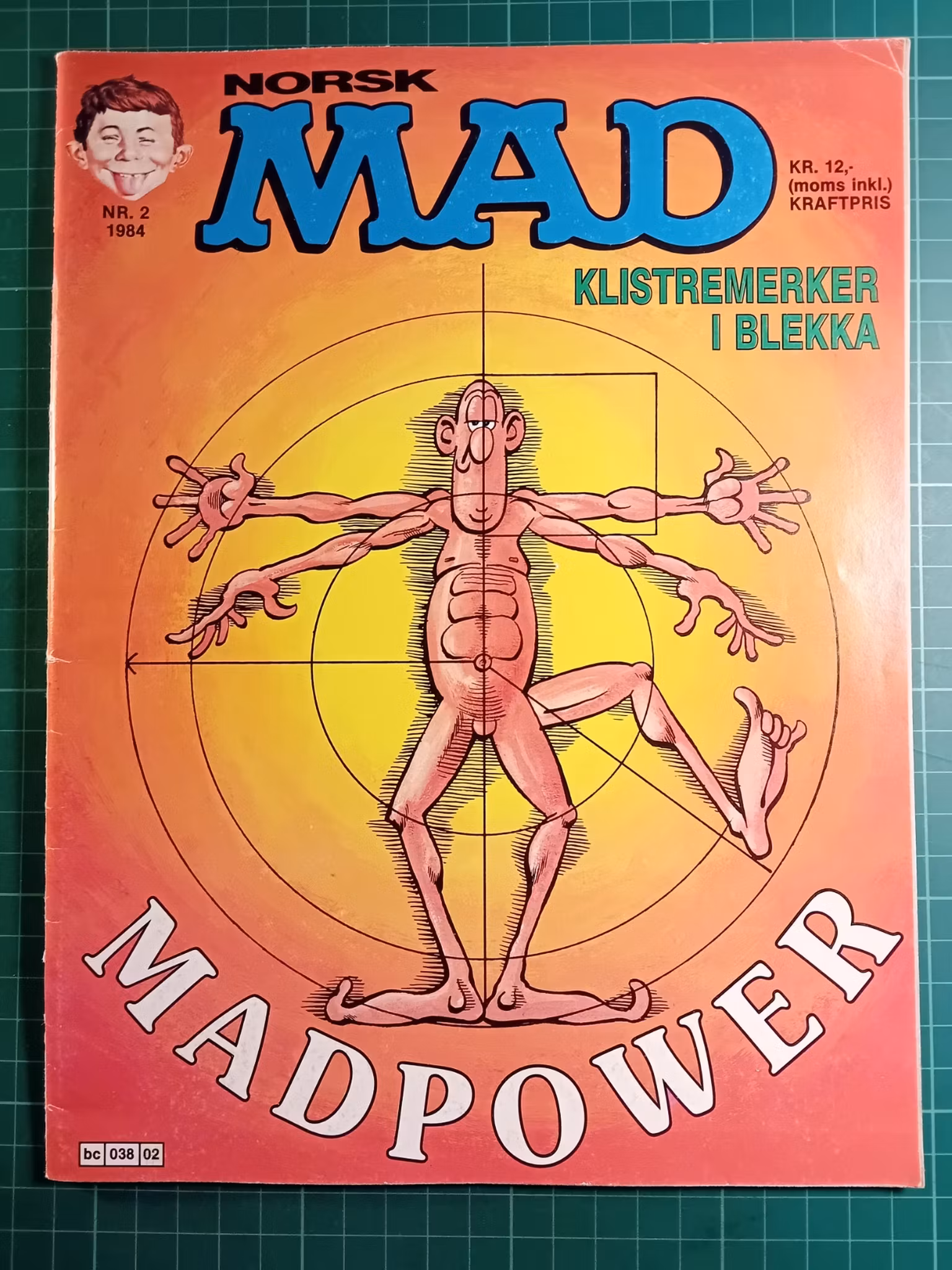 Mad 1984 - 02 m/klistremerker