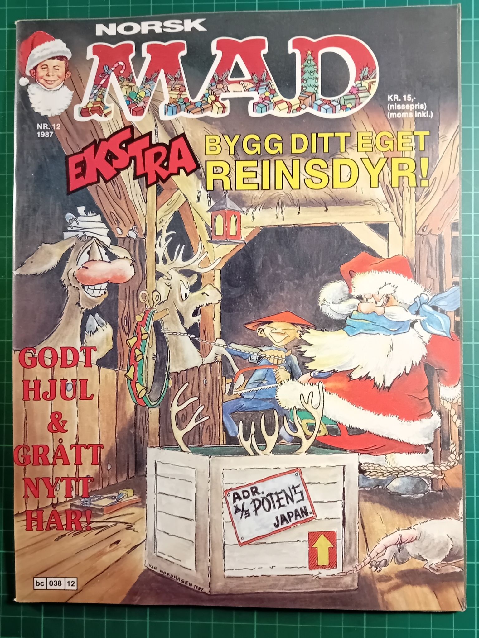 Mad 1987 - 12 m/reinsdyr bilag
