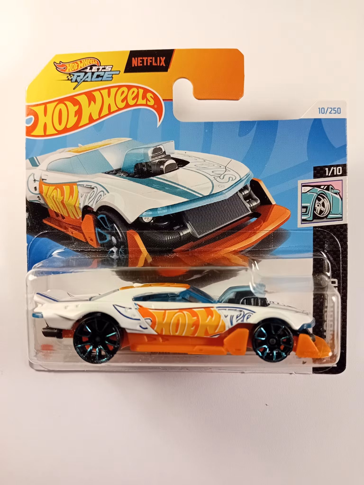 Mod Speeder Hvit/Orange  #010