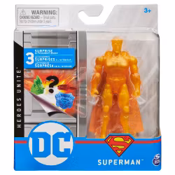DC Basic spinmaster 10 cm Superman Gold (Rare)