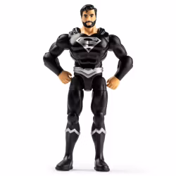 DC Basic spinmaster 10 cm Supermann (Sort drakt)