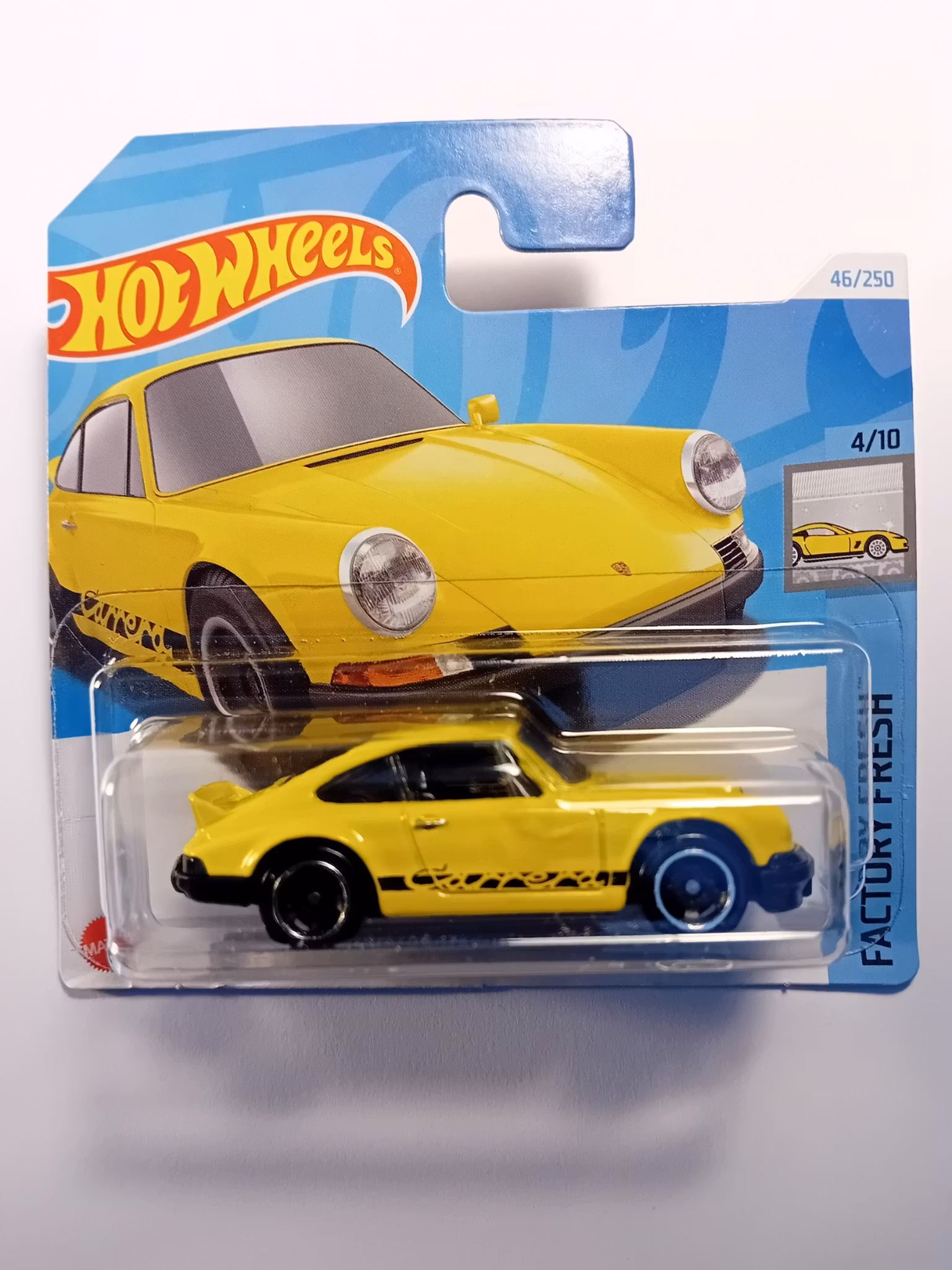Porsche 911 Carrera RS 2.7 gul #046