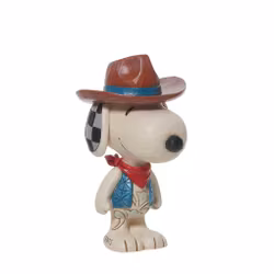Snoopy med cowboy hatt