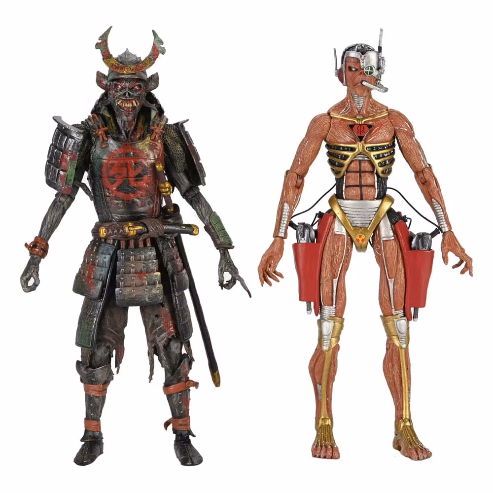 Iron Maiden Ultimate Action Figure 2-Pack Future Past World Tour 18 cm (Totalpris 1095,-)