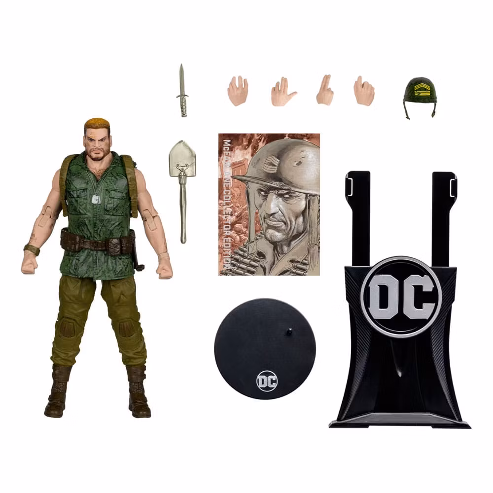 DC Multiverse collector edition 18 cm Sergeant Rock