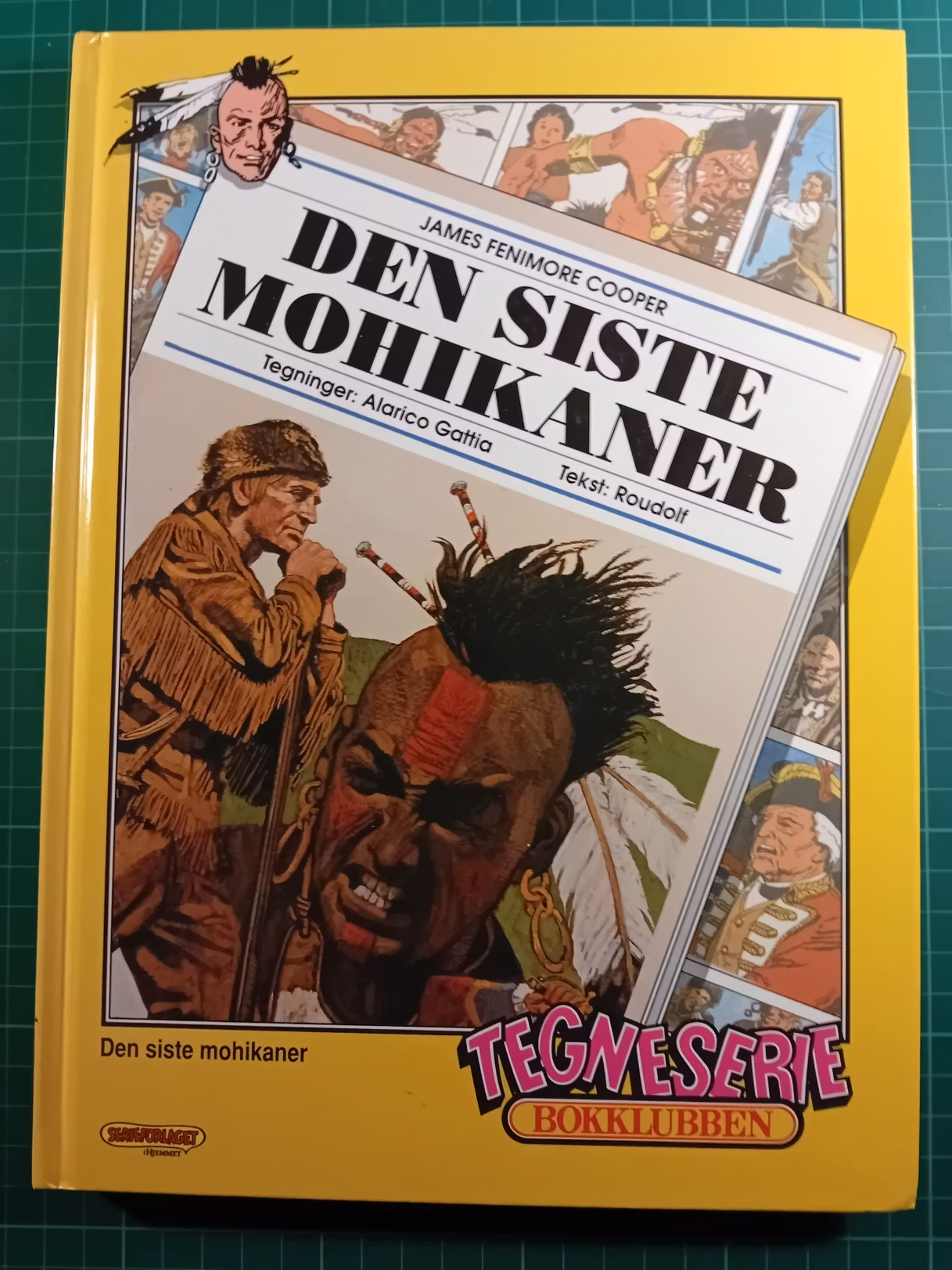 Bok 80 Den siste Mohikaner / Jules Verne