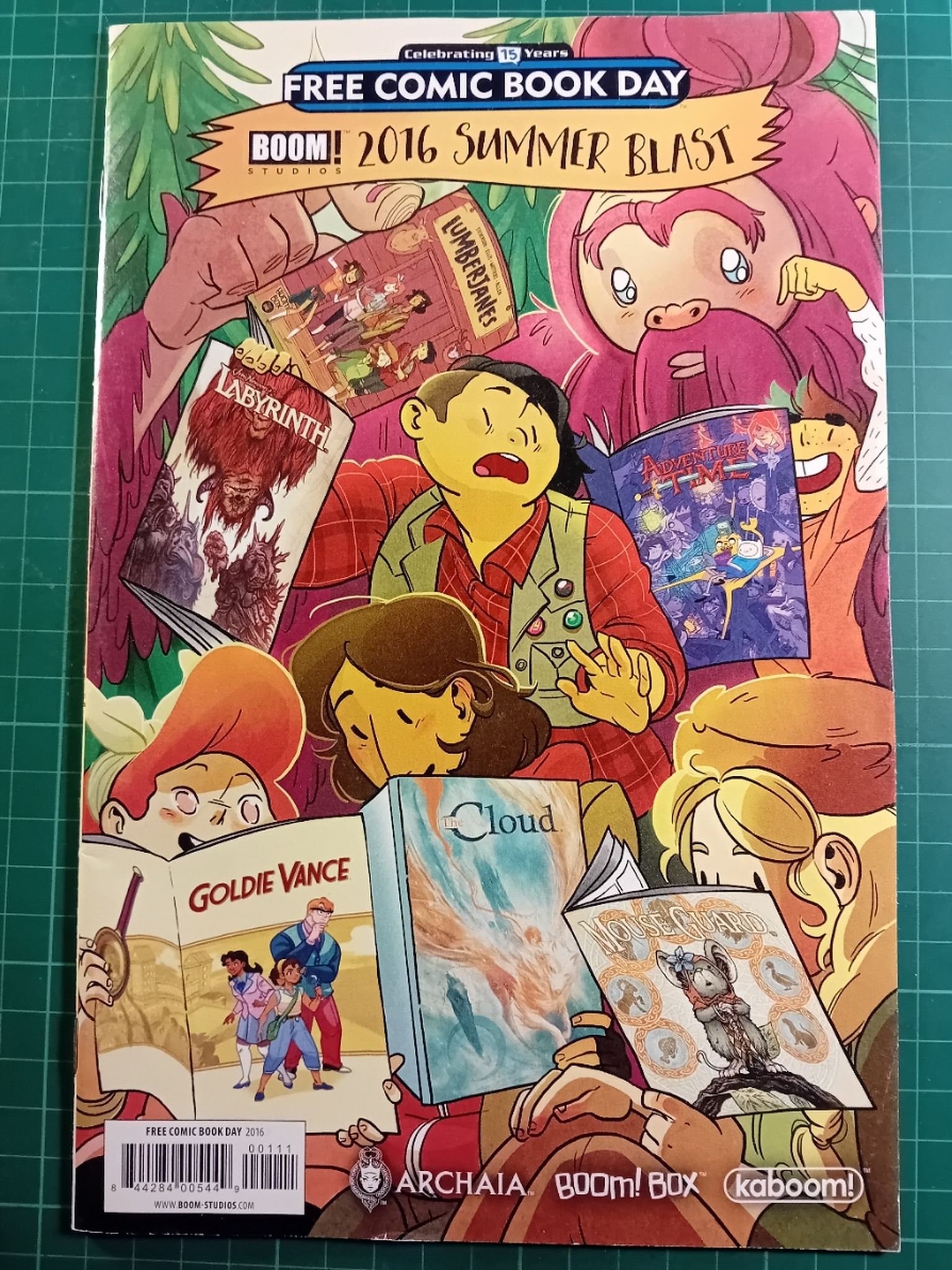 Free comic book day 2016 Summer Blast