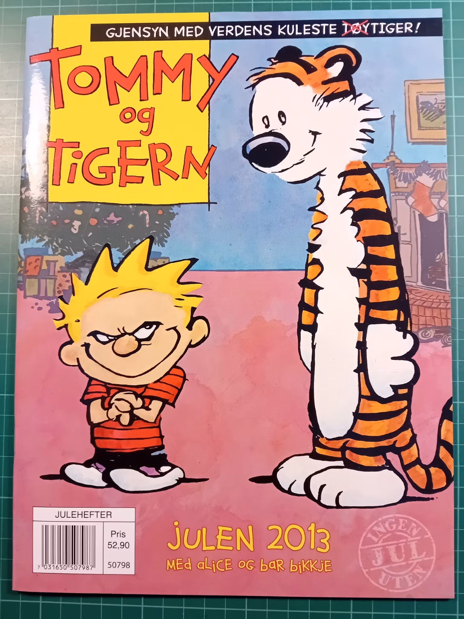 Tommy og Tigern Julen 2013 Bokhandelutgave