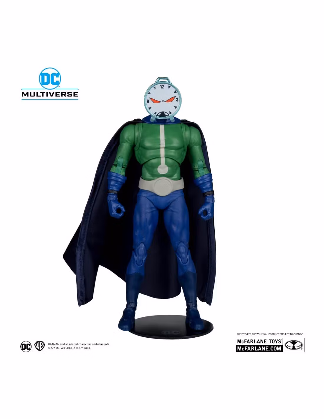 DC Multiverse collector edition 18 cm Clock King (Chase/Platinum utgave)