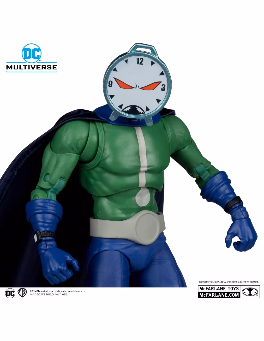 DC Multiverse collector edition 18 cm Clock King (Chase/Platinum utgave)