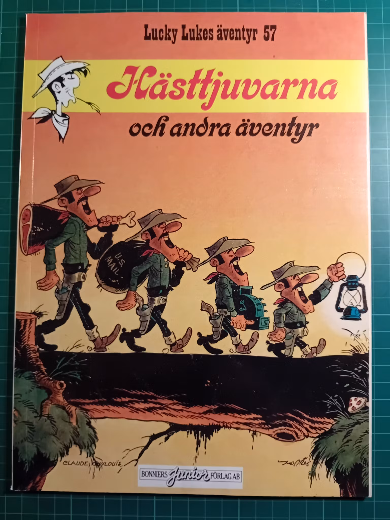 Lucky Luke 57 Hästtjuvarna och andra äventyr (Svensk)