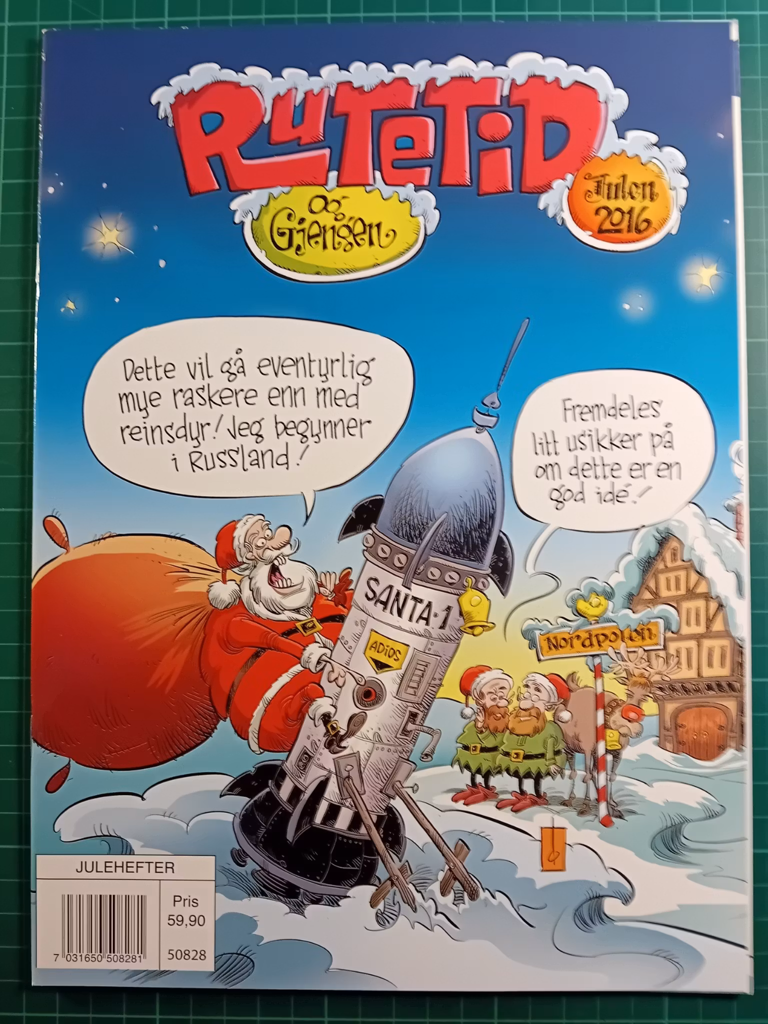 Rutetid julen 2016 Bokhandelutgave