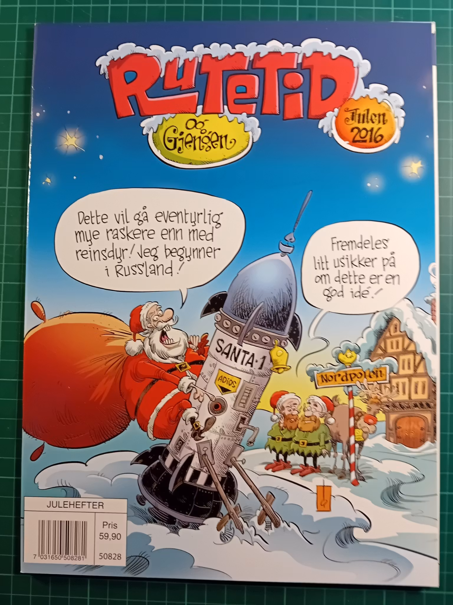 Rutetid julen 2016 Bokhandelutgave