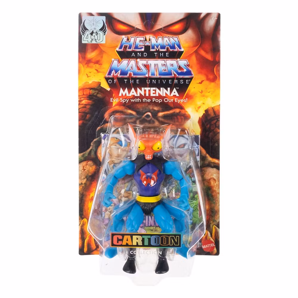 Motu Origins: Mantenna  Cartoon Collection (Løs bakplate)