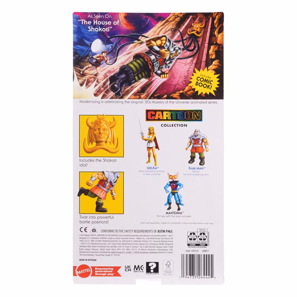 Motu Origins Cartoon Collection: Ram Man (Totalpris 298,-)