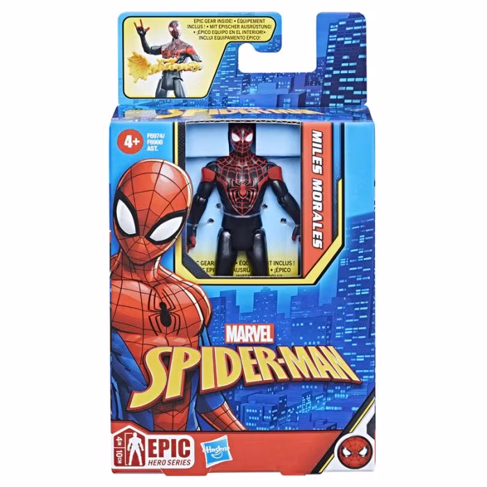 Marvel Spider-Man Epic Hero Series Figur 10cm - Miles Morales
