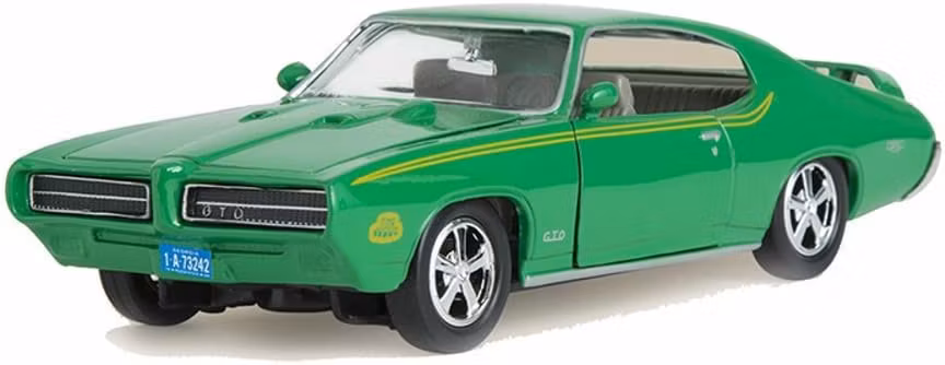 American Classic : Pontiac GTO Judge 1969 Grønn 1:24