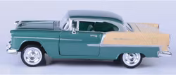 American Classic : Chevrolet Bel Air 1955 Grønn 1:24