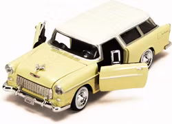 American Classic : Chevrolet Bel Air Nomad 1955 Beige 1:24