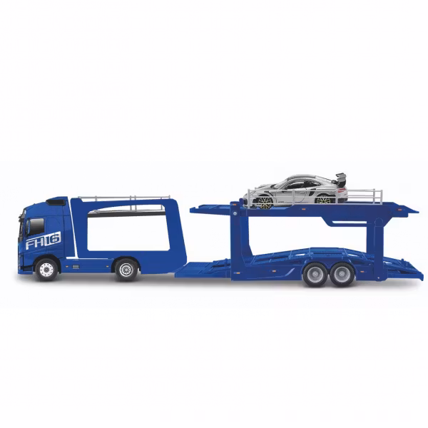 Volvo FH16 Globetrotter 750 XXL Biltransporter med Porsche 911 GT2 RS 1:43