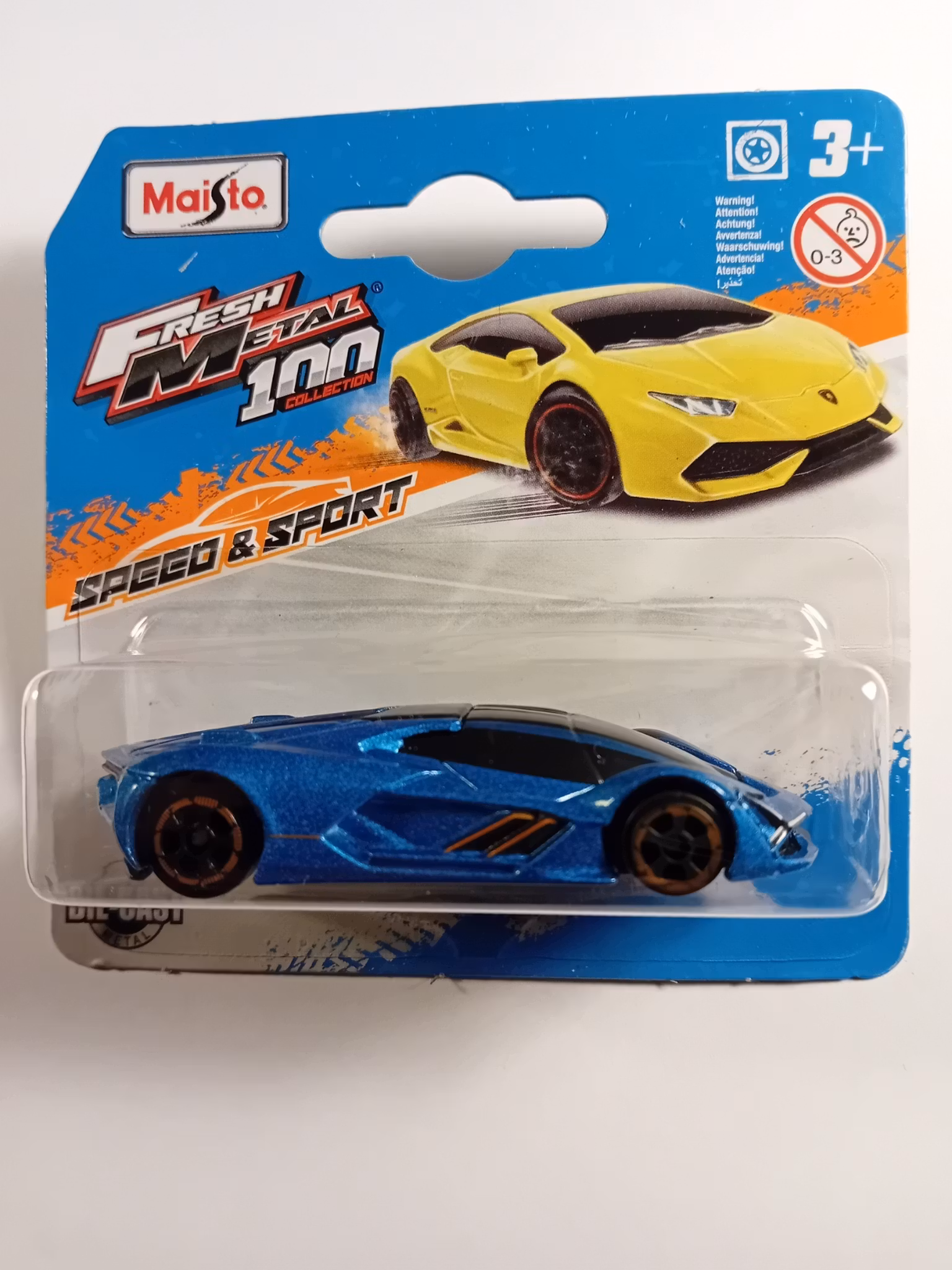 Lamborghini Terzo Millennio Blå