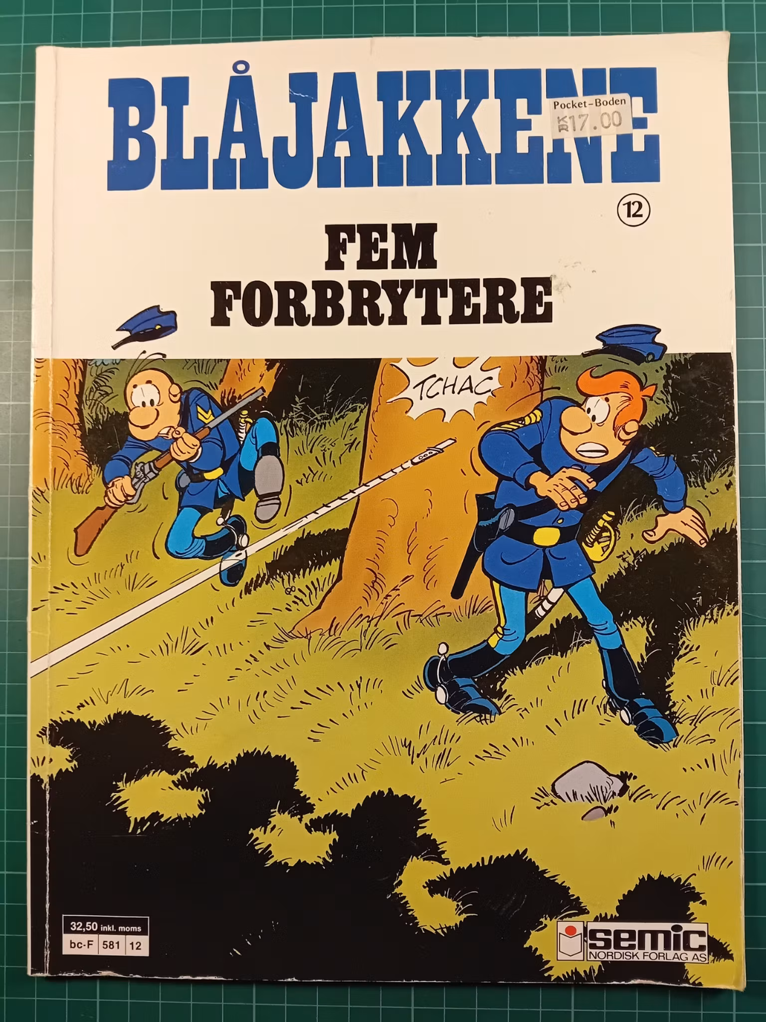 Blåjakkene 12 Fem forbrytere