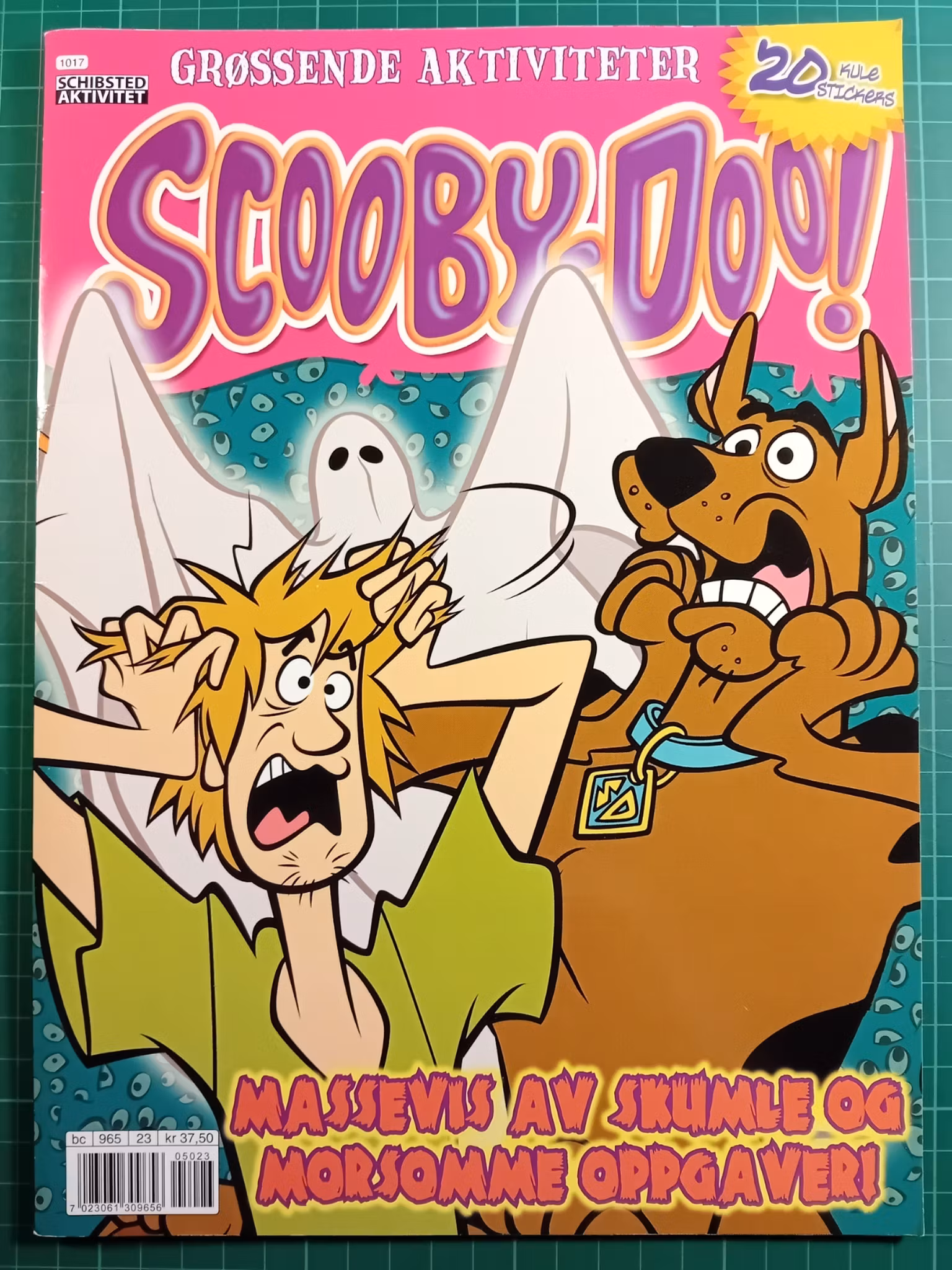 Schibsted Aktivitet : Scooby Doo 2010 -02 m/klistremerkeark