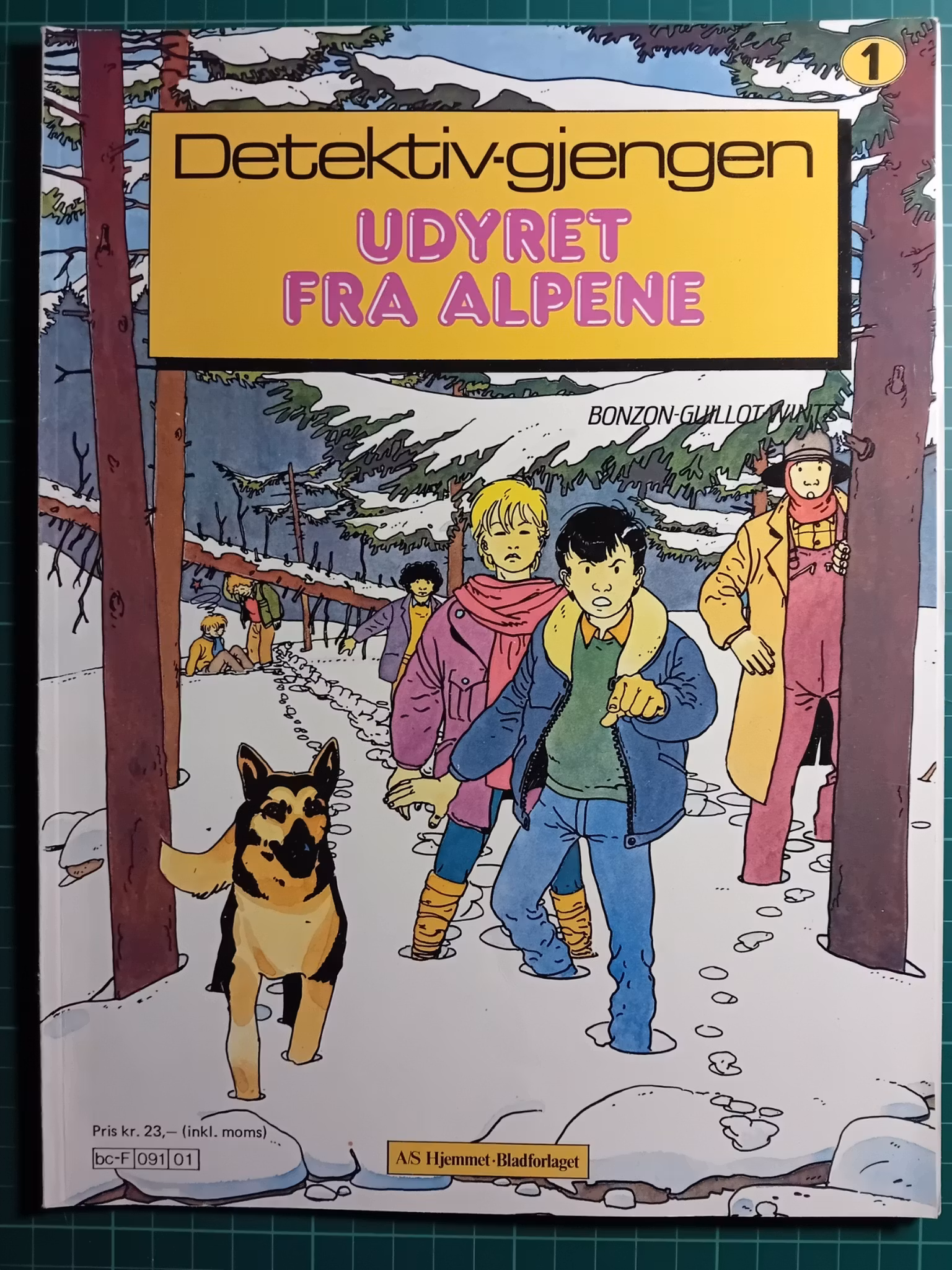 Detektiv-gjengen 01 : Udyret fra Alpene