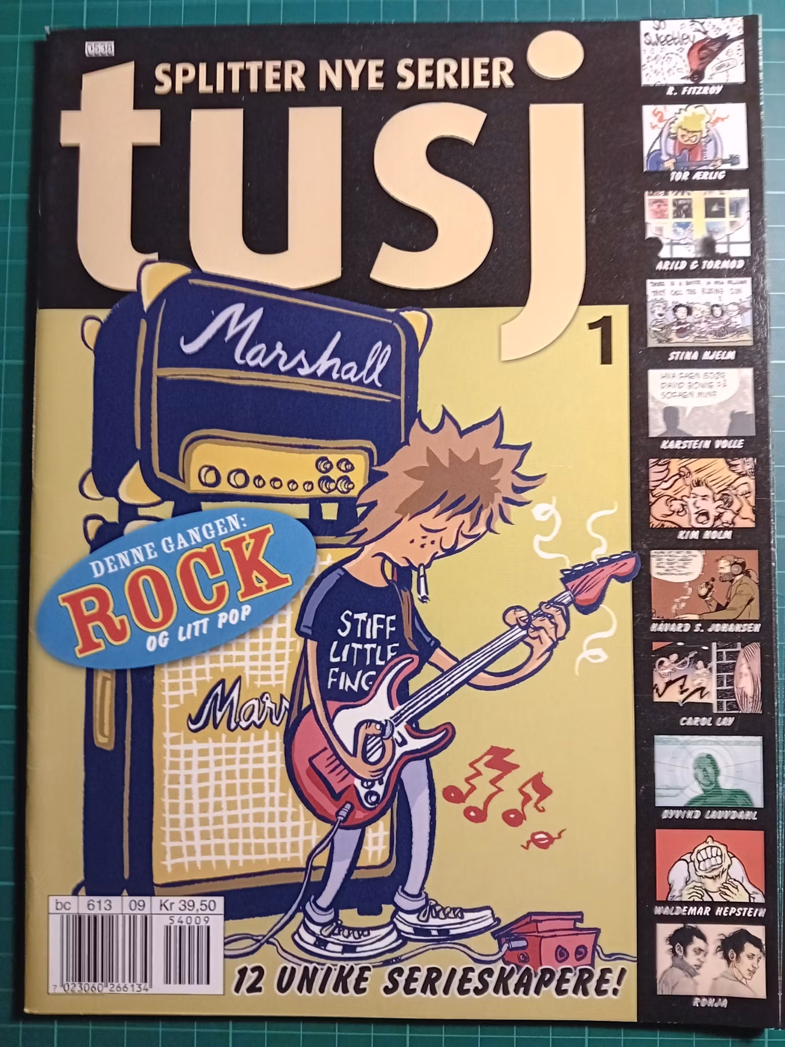 Tusj 1 Denne gangen: Rock og litt pop