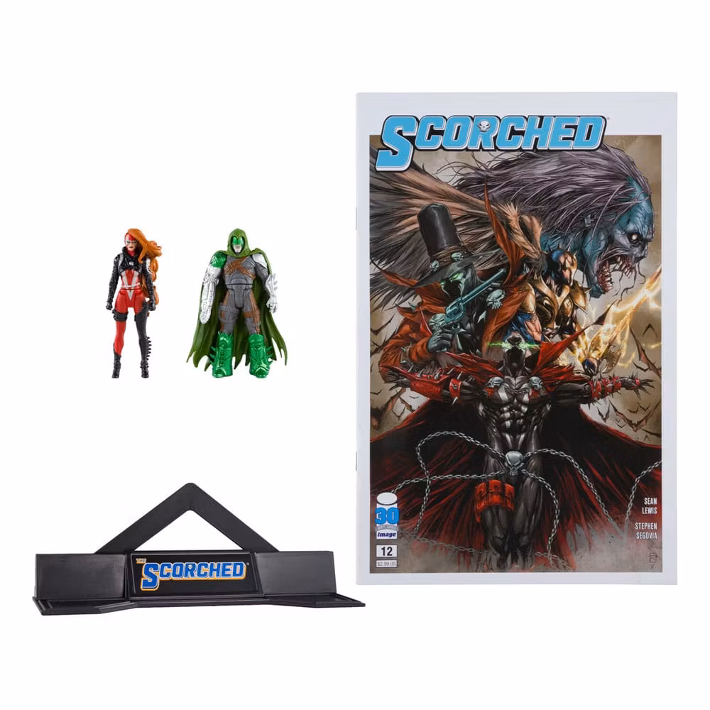 Spawn 2-Pack She-Spawn & Curse (Scorched #12) 8 cm