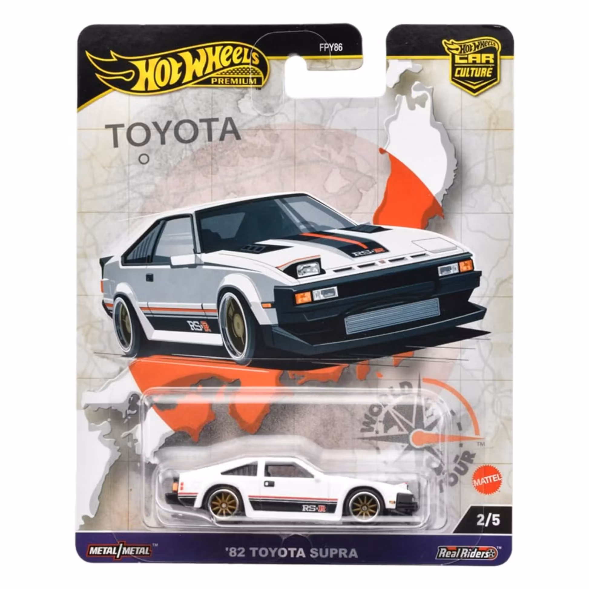 Car Culture Legends Toyota Supra 1982 2/5