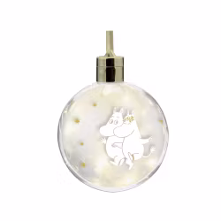 Mummi Dekorasjonskule - med leddlys Sparkling Stars