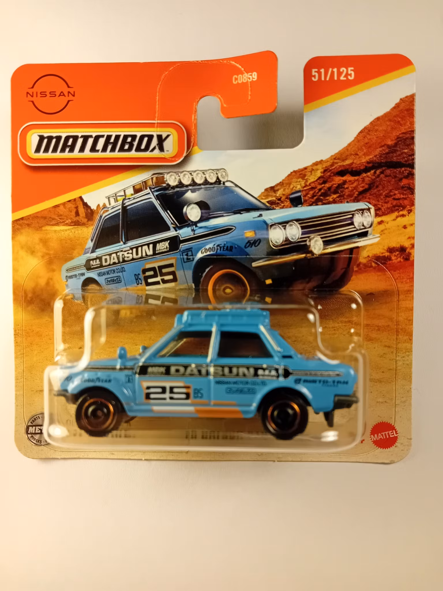 Datsun 510 Rally 1970 Blå #51