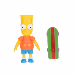 The Simpsons 6cm Bart m/Skateboard