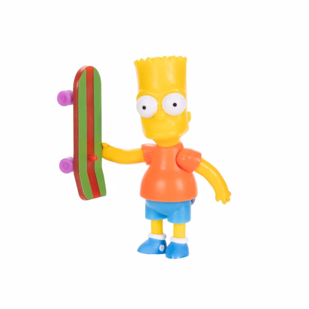 The Simpsons 6cm Bart m/Skateboard