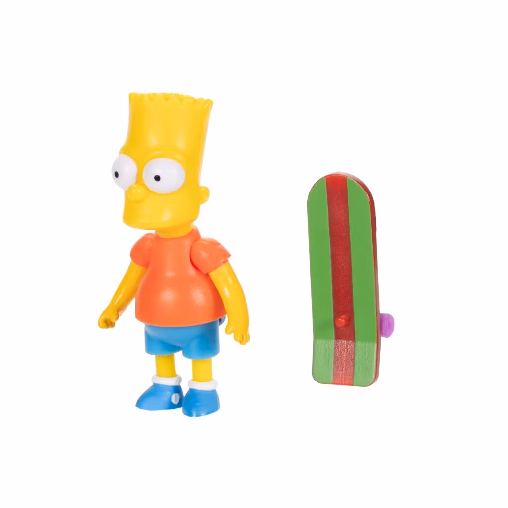 The Simpsons 6cm Bart m/Skateboard