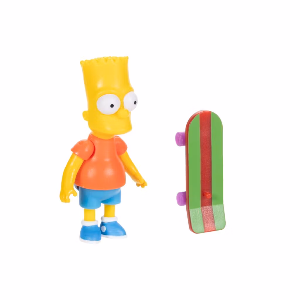 The Simpsons 6cm Bart m/Skateboard