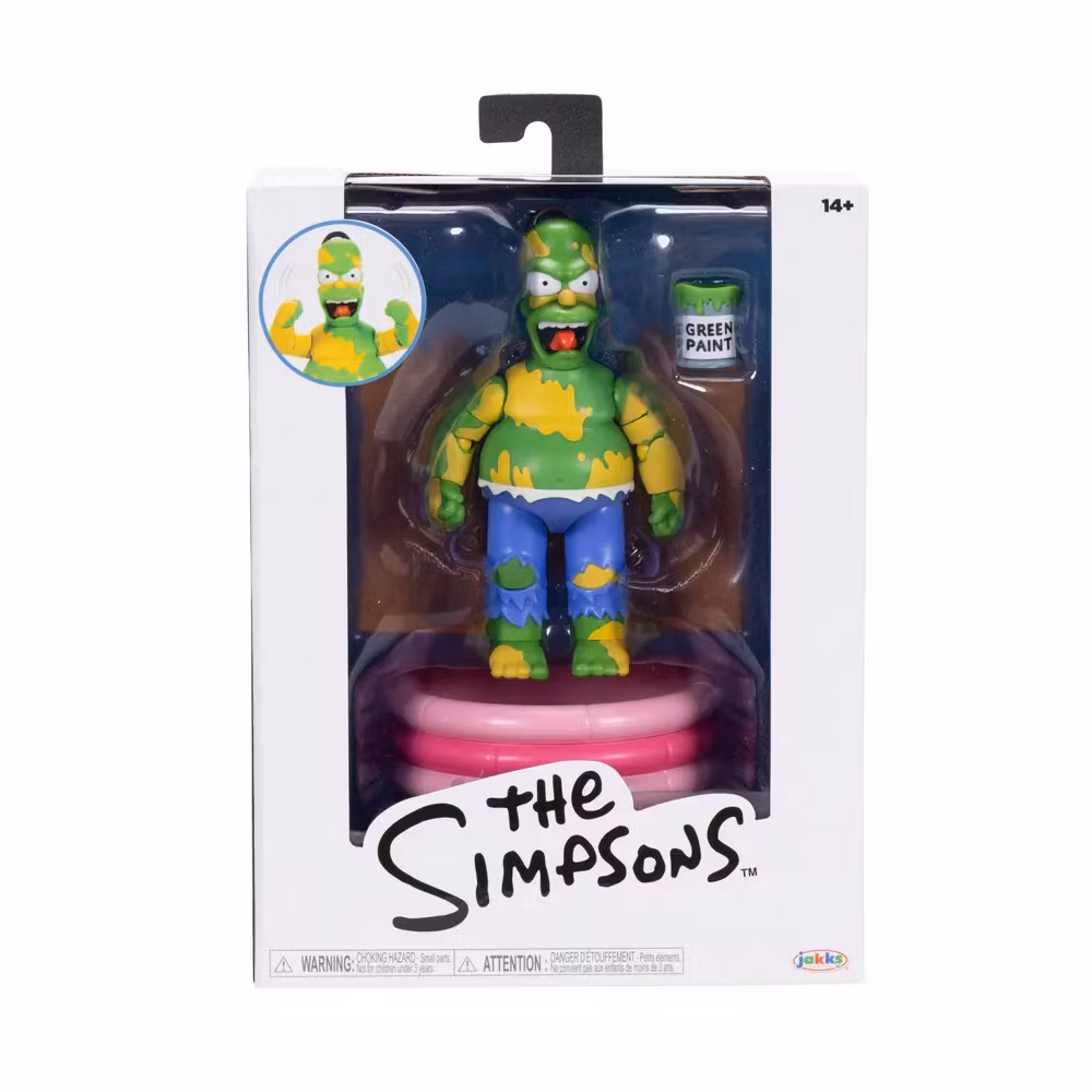 The Simpsons 12 cm Furious Homer Premium figure