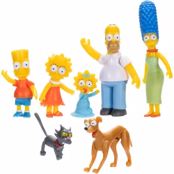 The Simpsons 6 cm The Simpsons Family Multi-pack