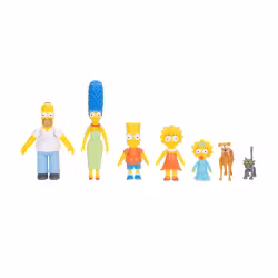 The Simpsons 6 cm The Simpsons Family Multi-pack