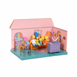 The Simpsons 6 cm Living Room Diorama