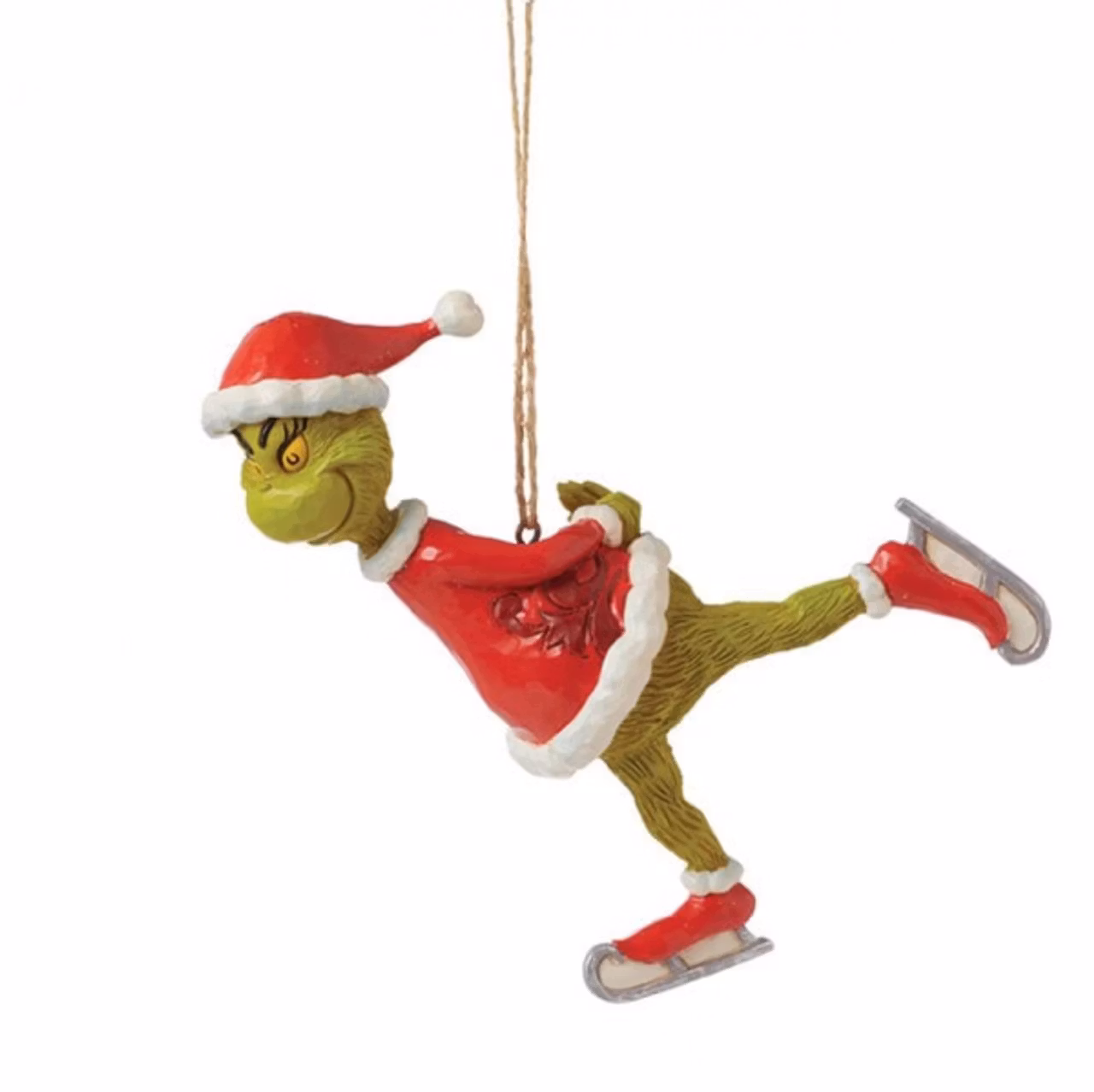 Grinch skating (Hanging Ornament)