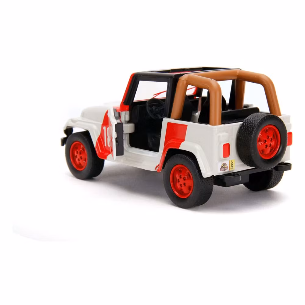 Jada : Jurassic World Diecast Model 1/32 Jeep Wrangler