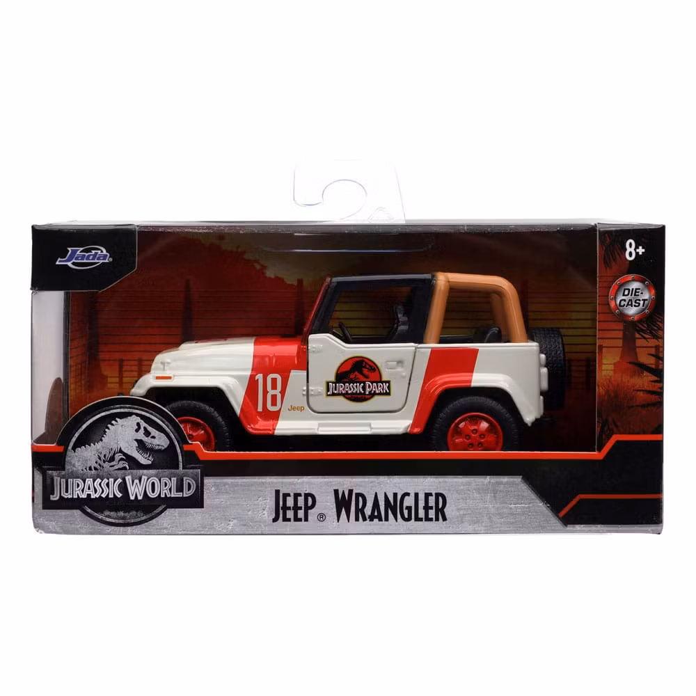 Jada : Jurassic World Diecast Model 1/32 Jeep Wrangler
