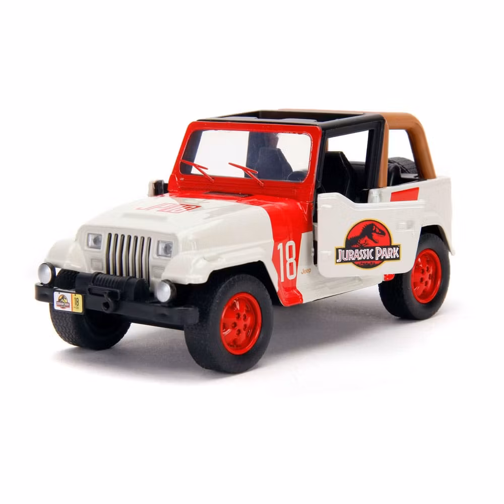 Jada : Jurassic World Diecast Model 1/32 Jeep Wrangler